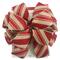 20.5&#x22; Candy Cane Burlap Christmas D&#xE9;cor Bow by Celebrate It&#xAE;